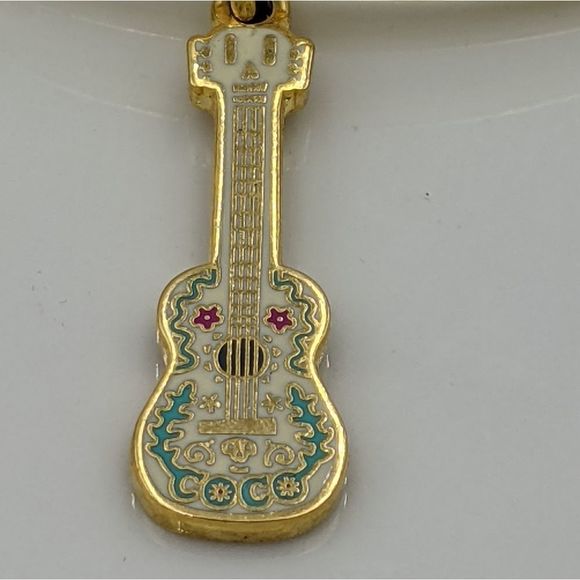 Alex and Ani Disney Gold Coco Guitar Bracelet - Picture 4 of 11